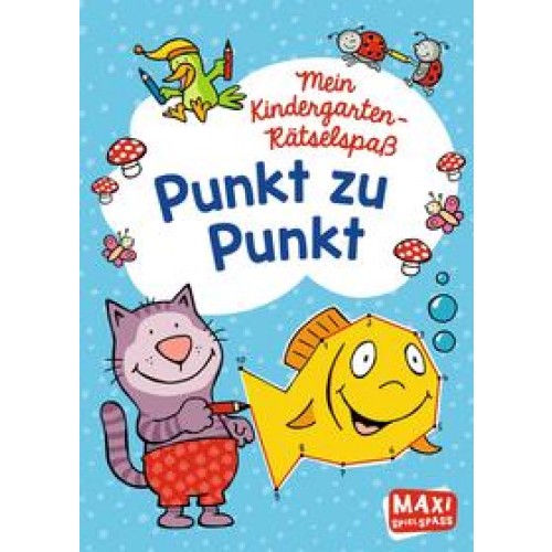 Mein Kindergarten-Rätselspaß. Punkt zu Punkt