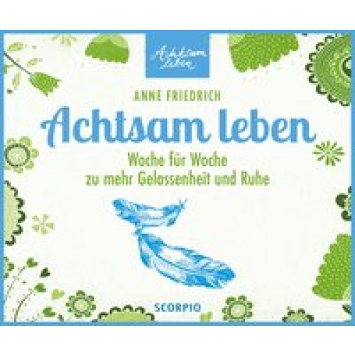 Achtsam leben - Tischaufsteller