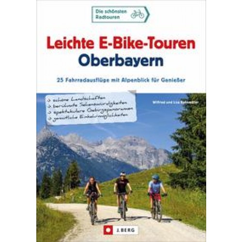 Leichte E-Bike-Touren Oberbayern