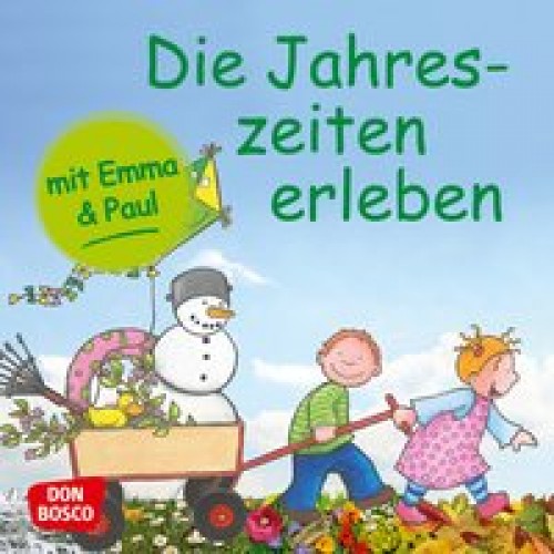 Die Jahreszeiten erleben mit Emma und Paul. Mini-Bilderbuch.