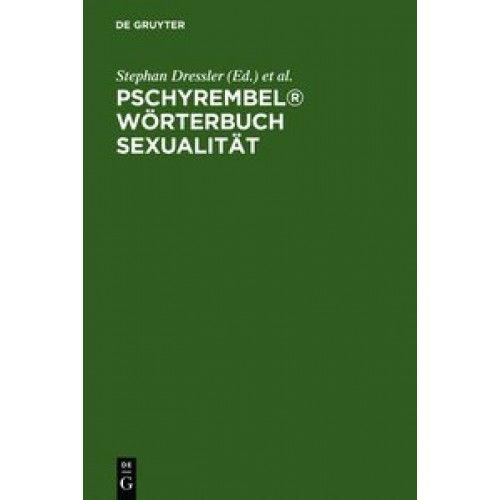 Pschyrembel® Wörterbuch Sexualität