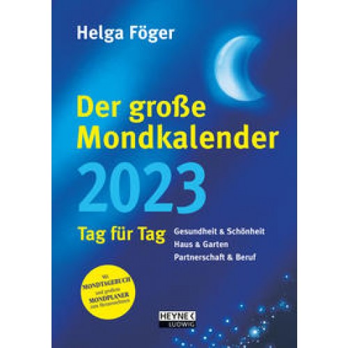 Der große Mondkalender 2023