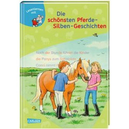 LESEMAUS zum Lesenlernen Sammelbände: Die schönsten Pferde-Silben-Geschichten