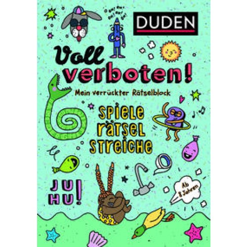 Voll verboten! Mein verrückter Rätselblock 1 - Ab 8 Jahren