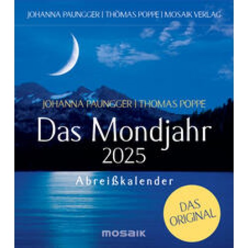 Das Mondjahr 2025 - Abreißkalender