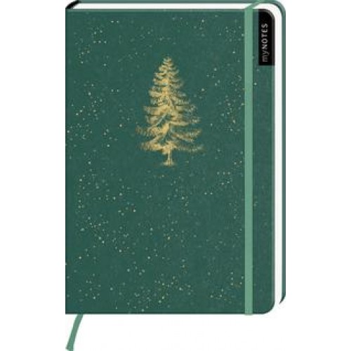 myNOTES Notizbuch A5: Tannenbaum