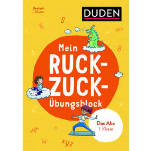 Mein Ruckzuck-Übungsblock Das Abc 1. Klasse