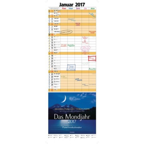 Das Mondjahr 2017