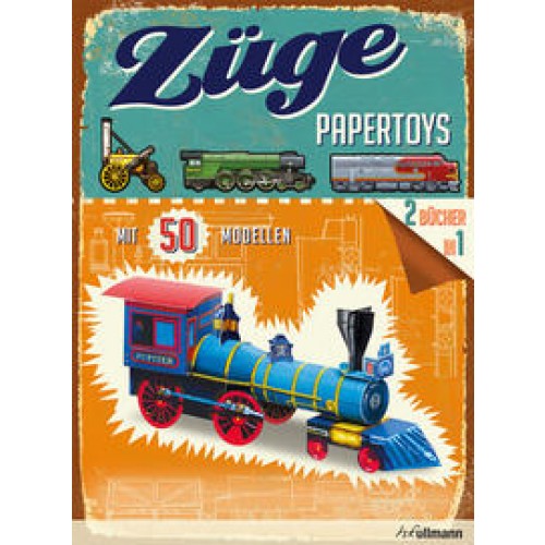 Papertoys: Züge