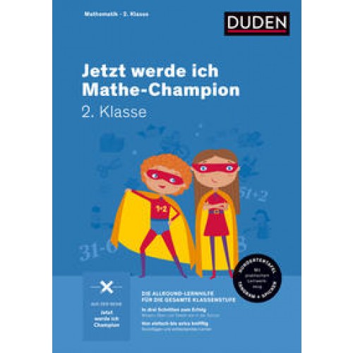 Jetzt werde ich Mathe-Champion 2. Klasse