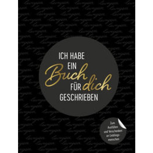 Ich habe ein Buch für dich geschrieben