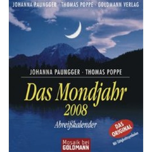 Das Mondjahr 2008 - Abreißkalender