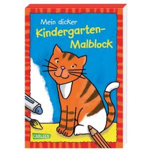 Mein dicker Kindergarten-Malblock