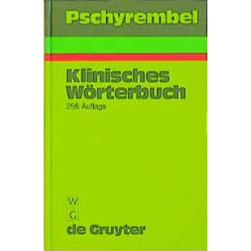 Pschyrembel Klinisches Wörterbuch