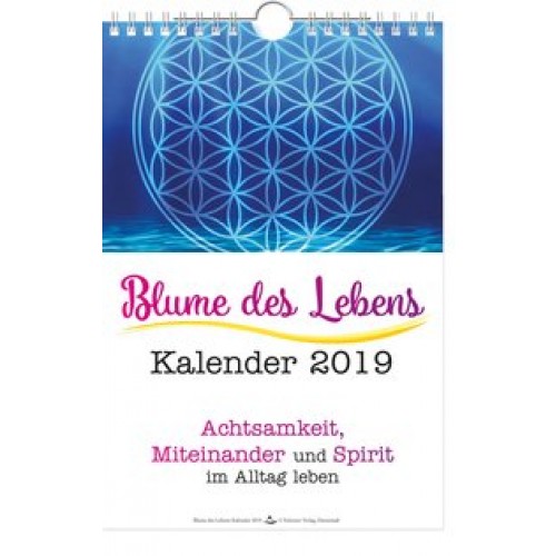 Blume des Lebens Kalender 2019