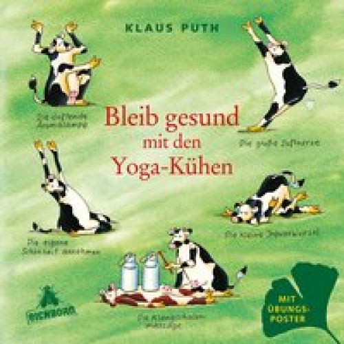 Bleib gesund mit den Yoga-Kühen