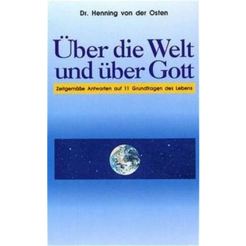 Über die Welt und über Gott