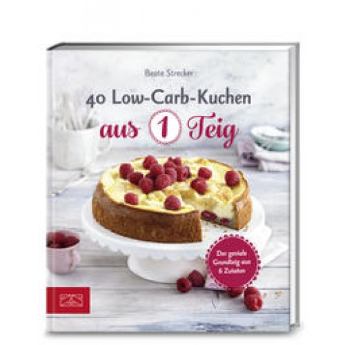 40 Low-Carb-Kuchen aus 1 Teig