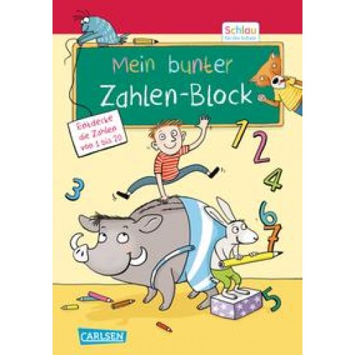 Schlau für die Schule: Mein bunter Zahlen-Block