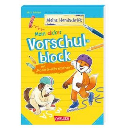 Mein dicker Vorschulblock mit Motorik-Führerschein