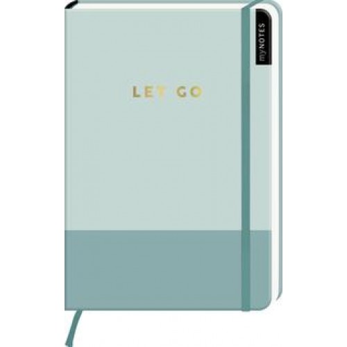 myNOTES Notizbuch A5: Let go