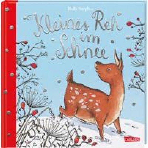 Kleines Reh im Schnee