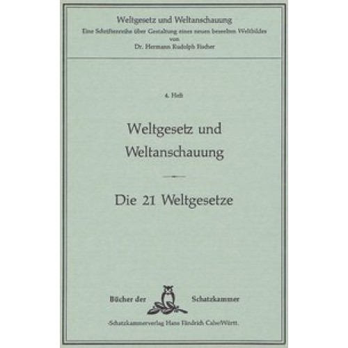 Weltgesetz und Weltanschauung