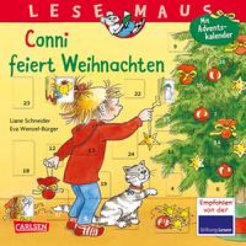 LESEMAUS 58: Conni feiert Weihnachten