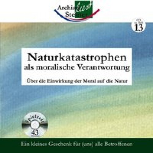 Naturkatastrophen als moralische Verantwortung