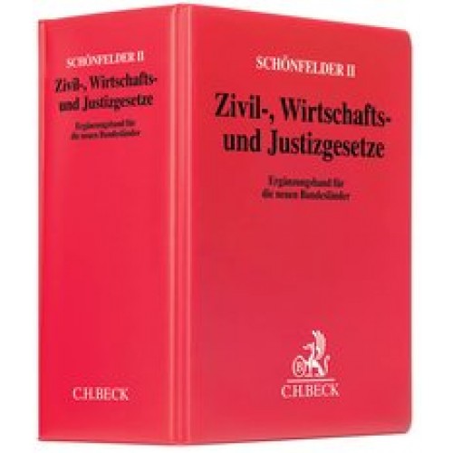 Zivil-, Wirtschafts- und Justizgesetze für die neuen Bundesländer