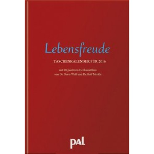 Taschenkalender Pal Lebensfreude 2016