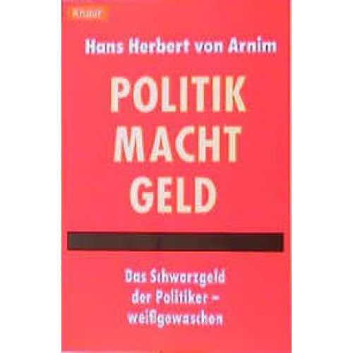 Politik Macht Geld