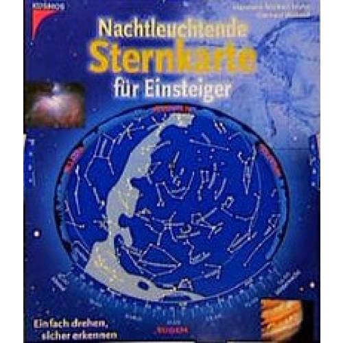 Nachtleuchtende Sternkarte fürEinsteiger