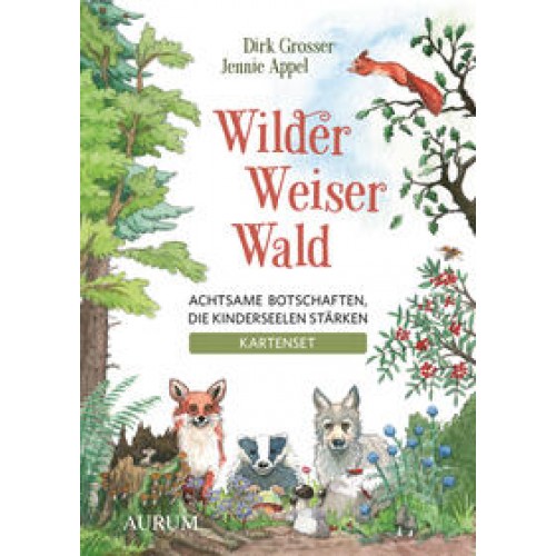 Wilder Weiser Wald. Achtsame Botschaften, die Kinderseelen stärken. Kartenset