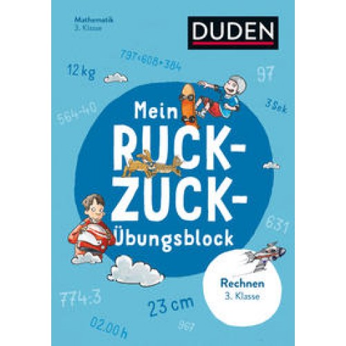 Mein Ruckzuck-Übungsblock Rechnen 3. Klasse