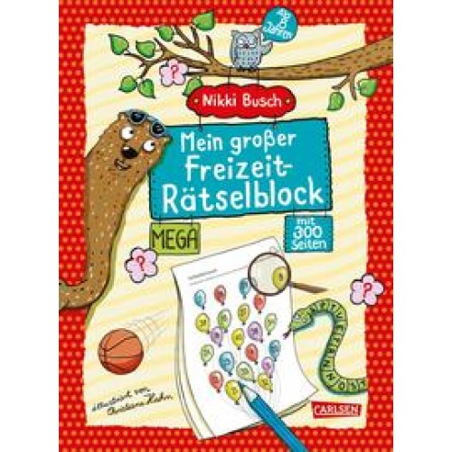 Mein großer Freizeit-Rätselblock