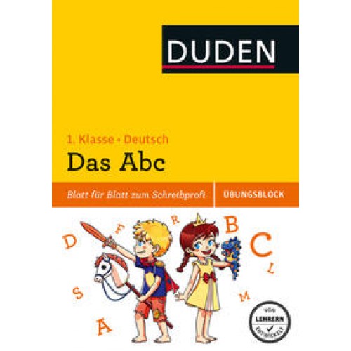 Das Abc - Übungsblock 1. Klasse