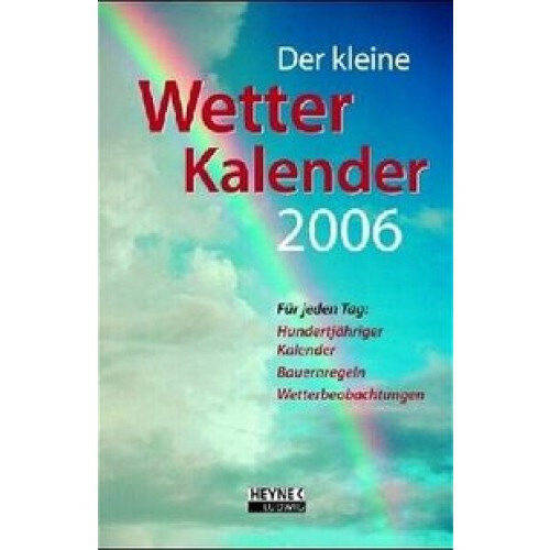 Der kleine Wetterkalender 2005