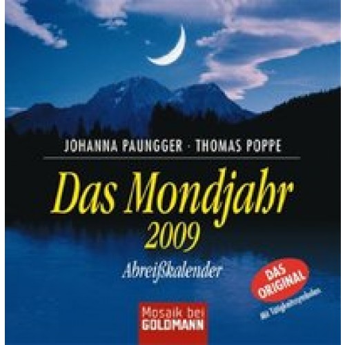 Das Mondjahr 2009 - Abreißkalender