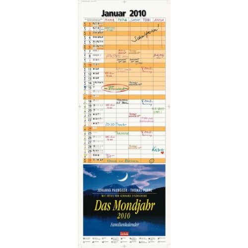 Das Mondjahr 2010 - Familienkalender