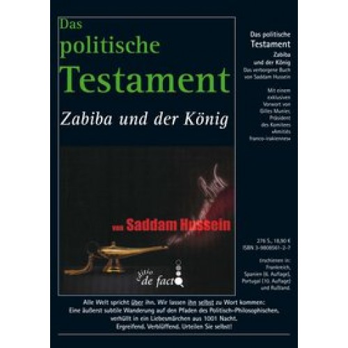 Saddam Hussein: Das politische Testament