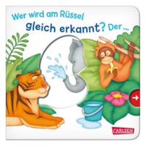 Wer wird am Rüssel gleich erkannt Der ... Elefant! - Großausgabe - ab 18 Monaten