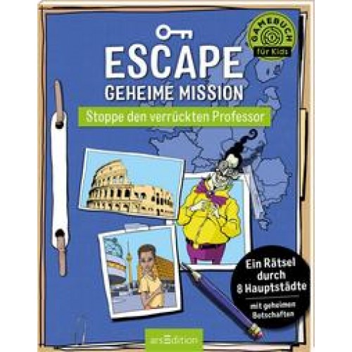 Escape Geheime Mission – Stoppe den gefährlichen Professor