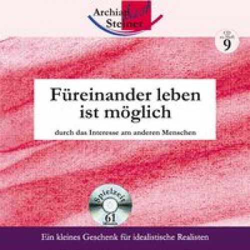 Füreinander leben ist möglich